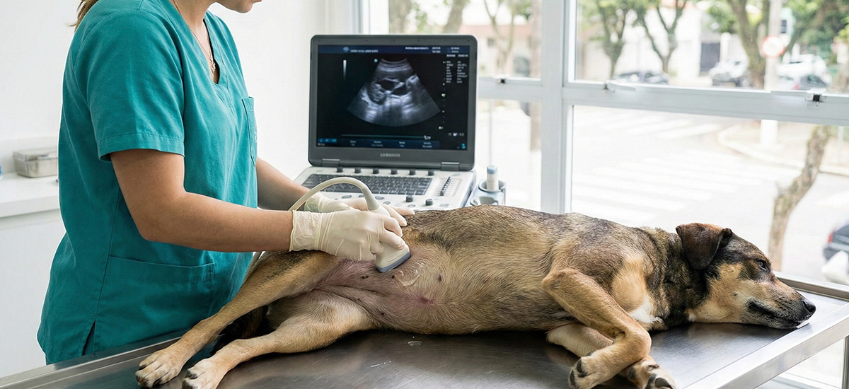 Ultrassonografia Abdominal em Cães: Exame Seguro e Preciso