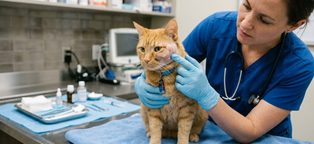 Abscesso em Gatos: Sintomas, Tratamento e Quando Procurar Veterinário
