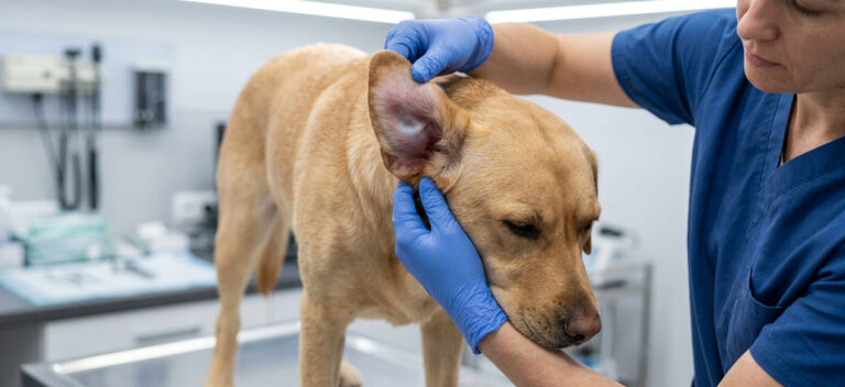 cirurgia de otohematoma em cães