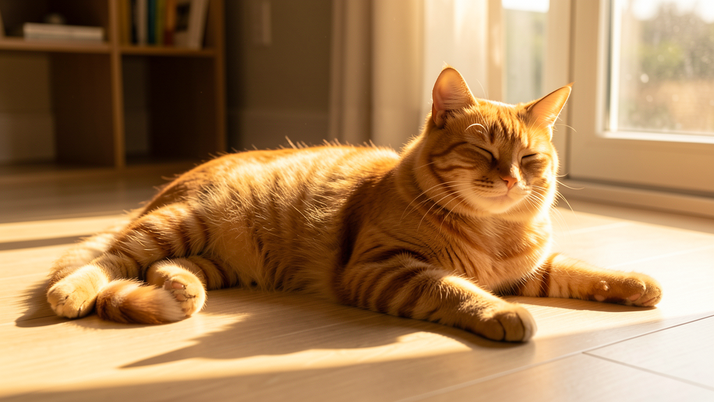 Controle de carrapatos em gatos - gato saudável e protegido em casa Oásis Pet