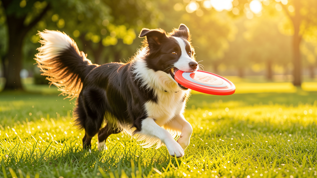 Cachorro se exercitando ao ar livre para prevenir dislipidemia