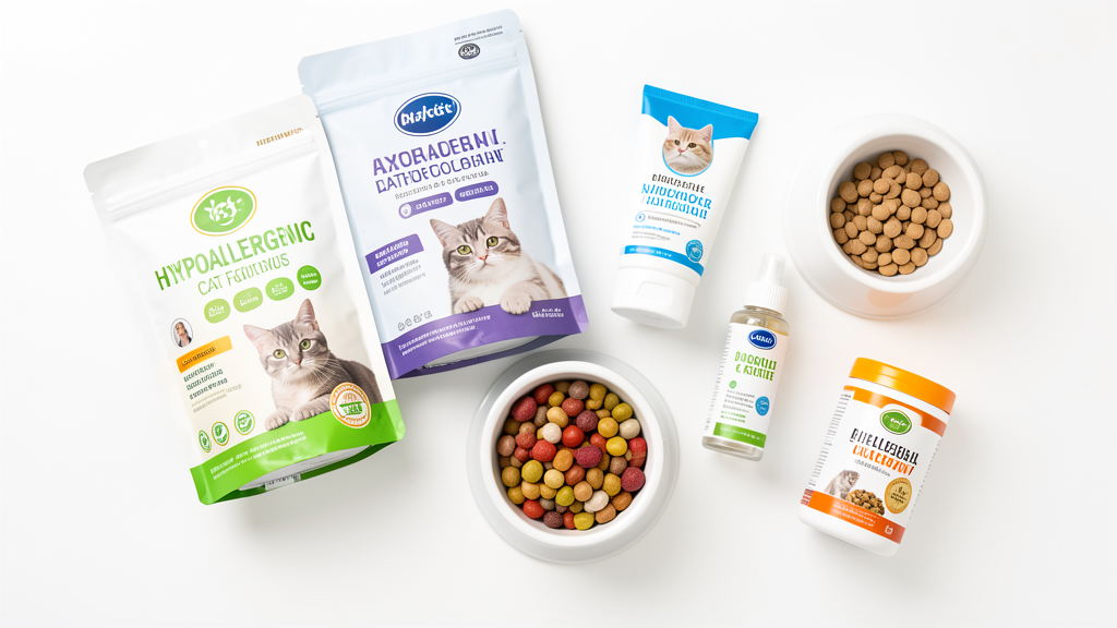 Tratamento de dermatite em gatos - produtos hipoalergênicos Oásis Pet